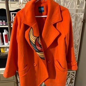 Oversized blazer coat